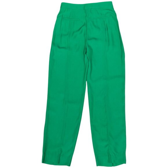 NWT Women's J. CREW High-Rise Crepe Trouser Kelly Green #BK631 | Size 8 - Picture 4 of 9
